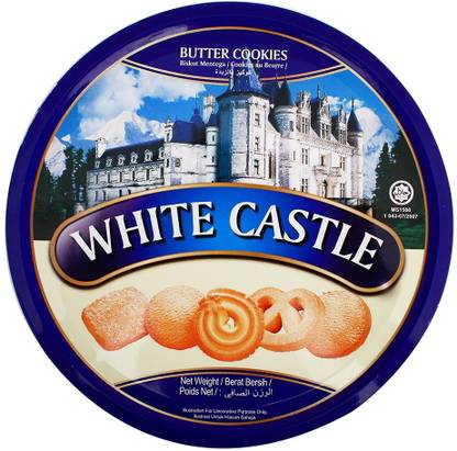White Castle Butter Cookies 400 gm - Pack of 1 Cookies Biscuit