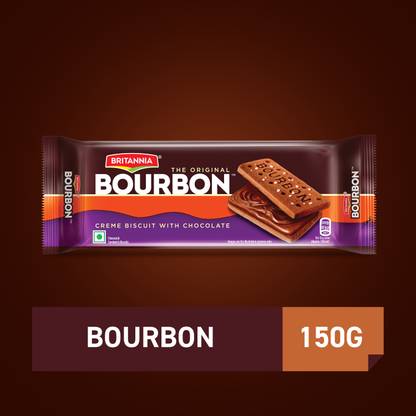 BRITANNIA Bourbon Biscuits Cream Sandwich Biscuit