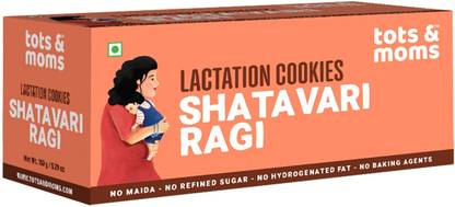 TOTS AND MOMS Shatavari Ragi Lactation Cookies Biscuit