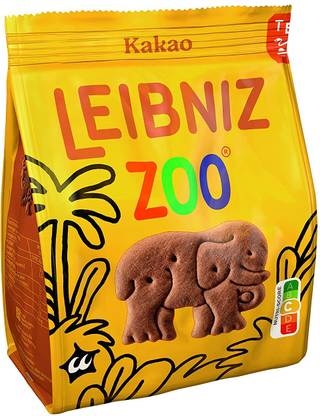 Bahlsen LEIBNIZ ZOO Cocoa Cookies Biscuit