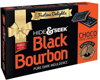 PARLE black burborn Cream Filled Biscuit