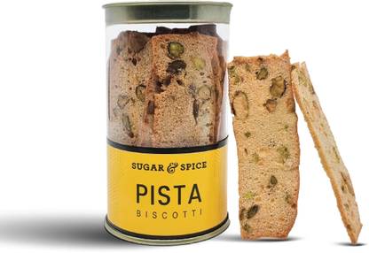 Sugar and Spice Pista Biscotti Gourmet Cookies Cookies Biscuit