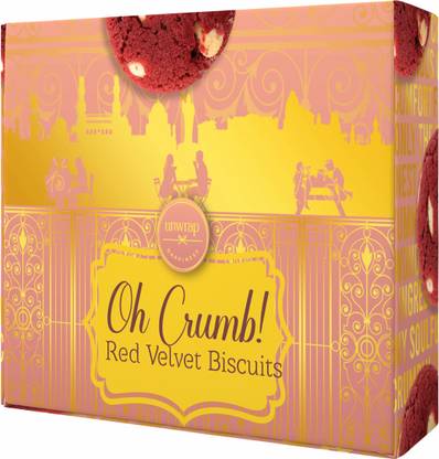 Unwrap Happiness Oh Chrumb Red Velvet Cookies 350g | Cookies Biscuits Cookies Biscuit