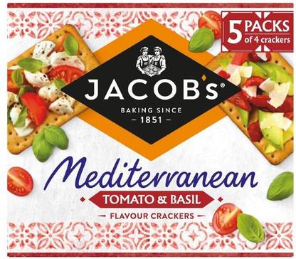 Jacobs Mediterranean Tomato & Basil Cracker