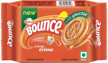 Sunfeast Bounce Orange Creme Biscotti Biscuit