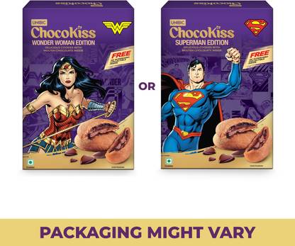 UNIBIC Choco Kiss Chocolate Filed (Cream Biscuit ) Cookies Biscuit