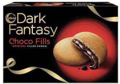 Sunfeast DARK FANTASY CHOCO FILLS FILL WITH CHOCOLTE Cookies Biscuit