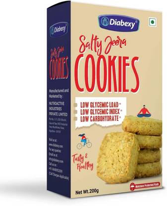 Diabexy Jeera Cookies Sugar Control for Diabetes - 200 gm Cookies Biscuit