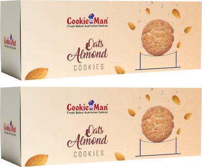 Cookieman Oats & Almond Cookies Biscuit