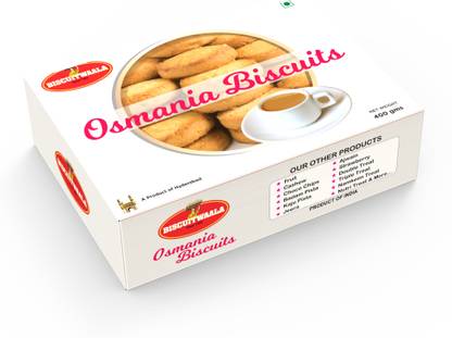 Biscuitwaala Osmania Biscuits 400g Bakery Biscuit