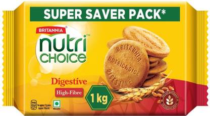 BRITANNIA NutriChoice Hi-Fibre Digestiv Cookies Biscuit