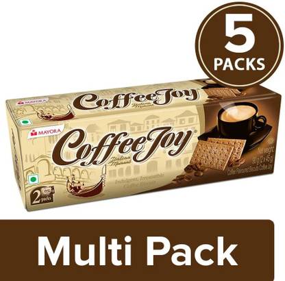 Mayora Coffee Joy cookies Biscuit 450g, 90g each Sweet & Salty Biscuit