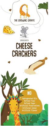 The Growing Giraffe Amarnath Cheese Crackers Cracker
