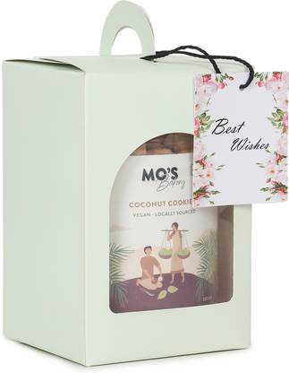 MO'S Coconut Cookies Gift Box | Premium Gift Pack | Healthy Cookies Cookies Biscuit