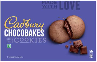 Cadbury Chocobakes ChocFilled Cookies Cream Filled Biscuit