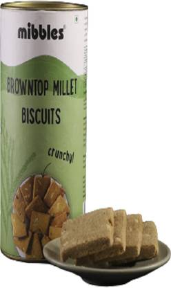 Mibbles Browntop Millets Biscuits 150 gm Multi Grain Biscuit