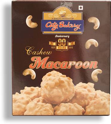 CITY BAKERY Cashew Nut Macaroon Cookies Biscuit