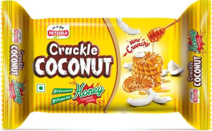 Priyagold Crackle Coconut & Honey Cookies Biscuit
