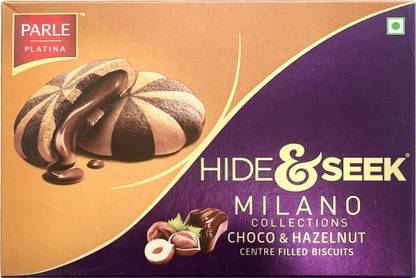 PARLE Hide N Seek Milano CF Hazelnut Cream Filled Biscuit