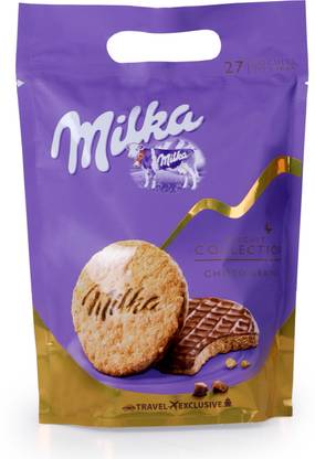 milka Biscuits Collection Choco Grains 378 gm Multi Grain Biscuit