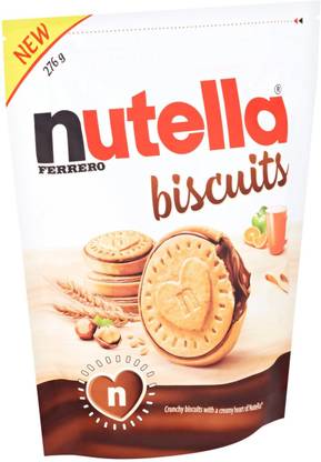nutella Crunchy Biscuit With a Creamy Hazelnut Chocolate Spread Inside New Pack Cookies Biscuit