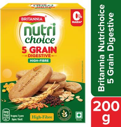 5 Grain Digestive High Fibre Multigrain Biscuits
