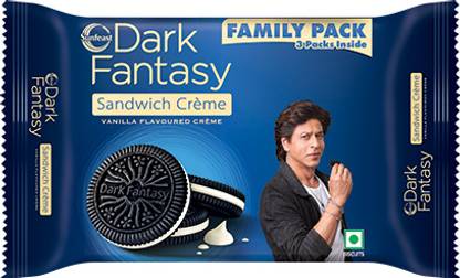 Sunfeast Dark Fantasy with Smooth Vanilla Cream Filled Biscuit