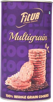 FitUR Multigrain Cookies Healthy, Delicious, & Nutritious Snack Option Cookies Biscuit