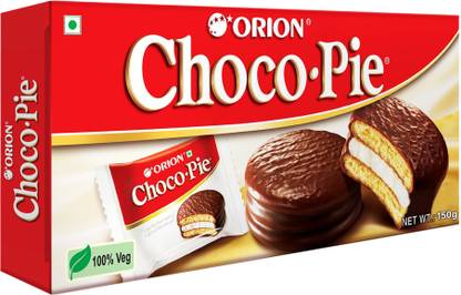 ORION Choco Pie Chocolate Coated Soft Cookies Biscuit