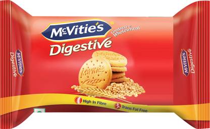 McVitie's High Fibre Biscuits, Trans Fat Free Digestive Biscuit