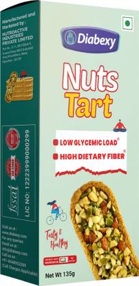 Diabexy Nuts Tart- 135gm Cracker