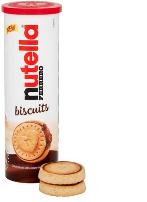 FERRERO ROCHER Nutella Biscuits Tube with Chocolate Cream Filled Biscuit