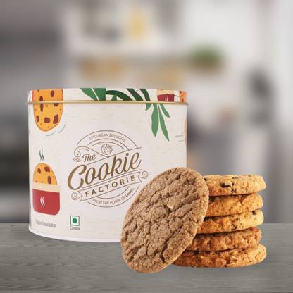 UNIBIC - The Cookie Factorie, Signature Oats, Nuts & Millet Cookies, Premium Gift Pack, Assorted Biscuit