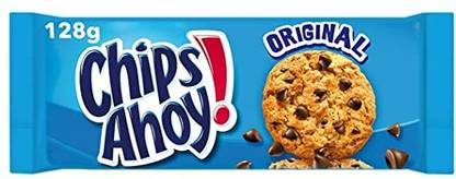 Chips Ahoy Chocolate Chip Original Cookies, 128g Blue Cookies Biscuit