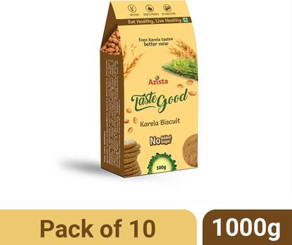 Taste Good Karela Biscuits | Sugar-Free | Diabetic Friendly Digestive Biscuit