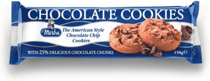 Merba |Chocolate Chip Cookies (25% chocolate)| Cookies Biscuit