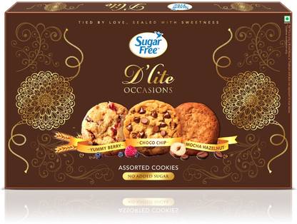 Sugarfree D'lite Assorted Cookies Gift Pack Assorted Biscuit
