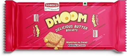 SOBISCO Dhoom Delicious Butter Biscuits Makhhan ka swad Kalonji ke sath Sweet & Salty Biscuit