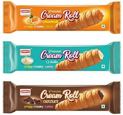 SOBISCO Cream Roll Fig Roll Biscuit