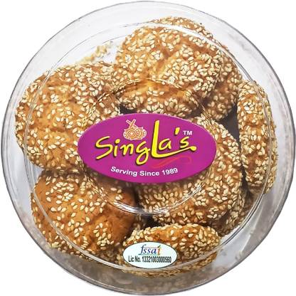 Singla Sweets Til Cookies Biscuits 300g Premium Quality Biscuit Bakery Biscuit