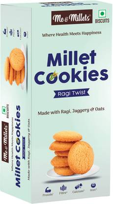 Me & Millet Ragi Twist Cookies Cookies Biscuit