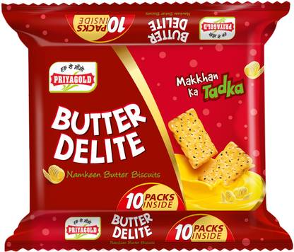 Priyagold Butter Delite Namkeen Biscuits Sweet & Salty Biscuit