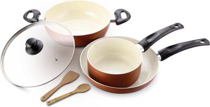 IMPEX Induction Bottom Non-Stick Coated Cookware Set