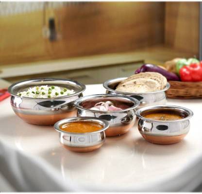 Classic Essentials Copper bottom induction friendly handi Induction Bottom Cookware Set