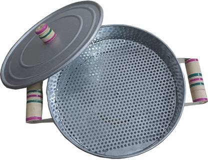 Nagda MULTIPURPOSE OVEN BATI PIZZA NAN TANDOOR MAKER BARBECUE MEDIUM SILVER Gas Grill