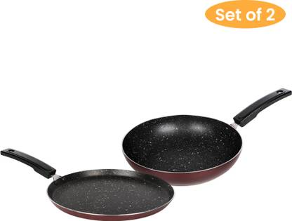 SigriWala Classic Long Life Durable 2 pc Set Non-Stick Coated Cookware Set  (Aluminium, 2 – Piece) at Rs. 414