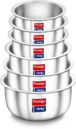 Prestige Tri-Ply Tope Induction Bottom Cookware Set