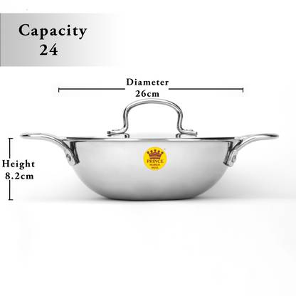 PRINCE Induction Bottom Non-Stick Coated Cookware Set
