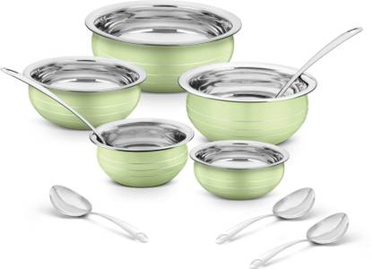Classic Essentials Pista Handi/patila/bhagona/biryani cook & serve Induction Bottom Cookware Set