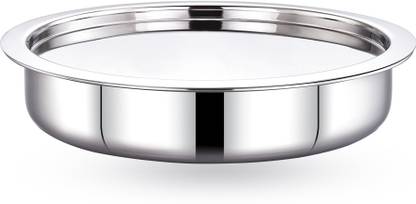 Maxima Maxima Triply Cookware Shallow Tope | Highly Durable | Triple Layer Material Induction Bottom Cookware Set